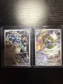 Tornadus 210 & Thundurus 209 Pokemon Center Stamped Black Star Promos - Image 1