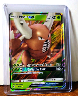 POKEMON PINSIR GX 6/68 ULTRA RARE HIDDEN FATES LP - Image 3