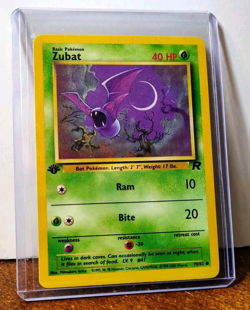 POKEMON ZUBAT 70/82 1ST EDITION TEAM ROCKET LP-NM - Image 3