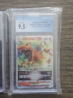 Pokemon TCG Graded Cards - Japanese - Charizard Vstar, Hearthflame Mask, Sylveon - Image 4
