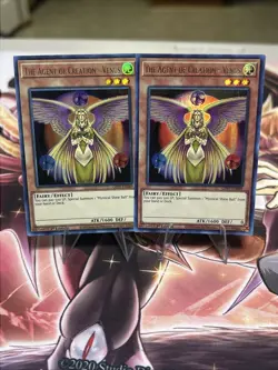 YuGiOh! 2x The Agent of Creation - Venus GFP2-EN049 Ultra Rare 1st Edition NM - Image 1