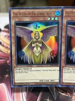 YuGiOh! 2x The Agent of Creation - Venus GFP2-EN049 Ultra Rare 1st Edition NM - Image 2