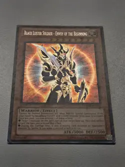 Black Luster Soldier Envoy of the Beginning LCYW-EN025 Secret Rare Yugioh LP/MP - Image 3
