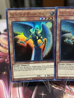 Yugioh! 3x The Agent of Wisdom - Mercury GFP2-EN048 Ultra Rare 1st Ed NM - Image 2