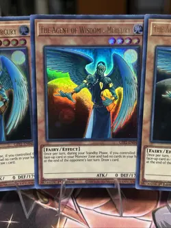 Yugioh! 3x The Agent of Wisdom - Mercury GFP2-EN048 Ultra Rare 1st Ed NM - Image 3