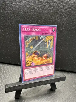 Trap Tracks CYAC-EN078 YuGiOh Cyberstorm Access 1ST EDITION (common) - Image 2