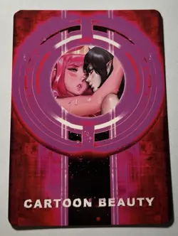 SEXY HEROINE WAIFU Bubblegum & Marceline ADVENTURE TIME ACG PREMIUM HOLO CARD NM - Image 2