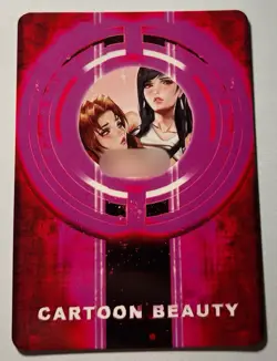 SEXY HEROINE WAIFU Aerith & Tifa FINAL FANTASY ACG PREMIUM HOLOFOIL CARD NM - Image 2
