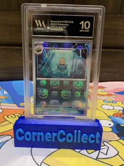 Omanyte 138/165 Master Ball Reverse Holo 151 Pokemon Card Japanese WAG 10 PSA - Image 1