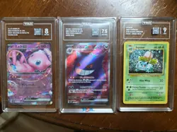 Lot Of 3 TAG Graded Pokemon Cards - Image 1