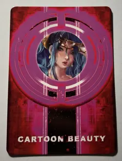 SEXY HEROINE WAIFU Sona LEAGUE OF LEGENDS ACG PREMIUM HOLOFOIL CARD NM - Image 2