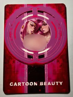 SEXY HEROINE WAIFU Lux & Miss Fortune LEAGUE OF LEGENDS ACG PREMIUM HOLO CARD NM - Image 2