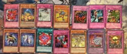 Vintage Yugioh Trading Card Lot 1996 Mixed Conditions Some Holo - Image 1