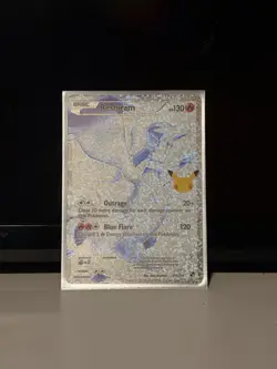 Pokemon TCG Reshiram Rare Holo Classic Collections Celebrations Card - Image 1