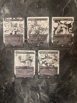 Spider-Man Venom Secret Lair Drop Series Inked Non-Foil Magic No Bonus Card - Image 1