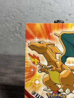 CHARIZARD #06 - BLUE Logo - NON-HOLO - SERIES 1 - TOPPS Pokemon Card-NM!! - Image 2