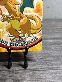 CHARIZARD #06 - BLUE Logo - NON-HOLO - SERIES 1 - TOPPS Pokemon Card-NM!! - Image 5
