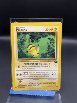 Pokemon Pikachu TCG Black Star Promos Card #27 Regular Promo - Image 1