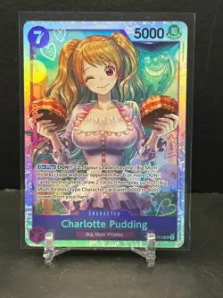 Charlotte Pudding PRB02-010 SR ONE PIECE Card The Best 2 - One Piece English - Image 1