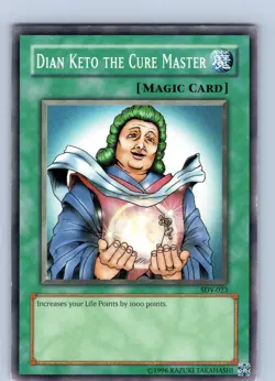 Yu-Gi-Oh TCG Dian Keto The Cure Master SDY-023 Unlimited Common Card LP-NM - Image 1