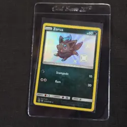 Pokemon TCG - Zorua SV25 Metang SV31 / SV94 Hidden Fates Shiny Vault Holo Card - Image 2