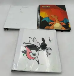HUGE Binder Collection Lot of 550+ Pokemon Cards - Image 2