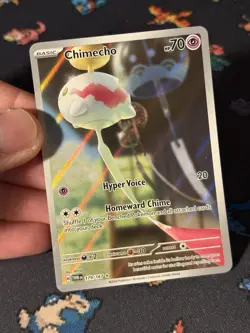 Pokemon Cards Chimecho 179/167 Illustration Rare Twilight Masquerade - (NM) #2 - Image 2