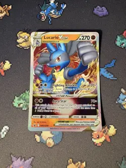 Pokemon Cards Lucario VSTAR SWSH214 Collection Promo - (NM) #1 - Image 1