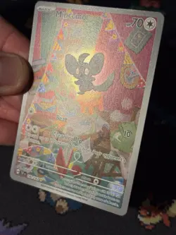 Pokemon Cards Minccino 182/162 Illustration Rare Temporal Forces - (NM) - Image 3