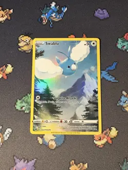 Pokemon Cards Swablu GG27/GG70 Galarian Gallery Crown Zenith - (NM) - Image 1