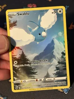 Pokemon Cards Swablu GG27/GG70 Galarian Gallery Crown Zenith - (NM) - Image 2