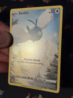 Pokemon Cards Swablu GG27/GG70 Galarian Gallery Crown Zenith - (NM) - Image 3