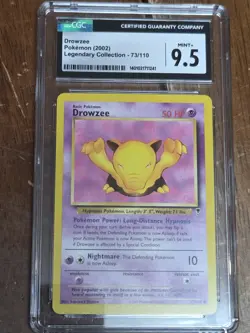Lot Of 4 Vintage CGC graded Pokemon Cards - Image 3