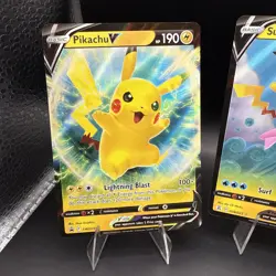 Pokemon Pikachu 3 Card Lot Promo Holo Surfing Pikachu - Image 2