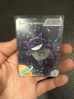 Space Pokederp Shadowbud - Gengar Commission Print Derpy Card - Image 1
