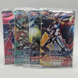 Digimon TCG Bandai - Mixed Sealed Card and Packs Bundle - 30 Items/Cards/Packs - Image 2