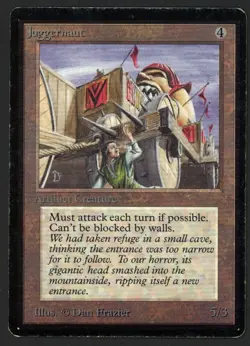 ***Beta Juggernaut*** MTG Beta Kid Icarus - Image 1