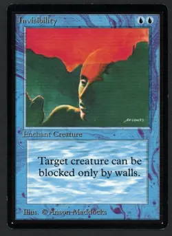 ***Beta Invisibility*** MTG Beta Kid Icarus - Image 1