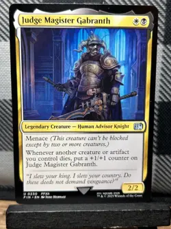 MTG TCG: Judge Magister Gabranth 230, Final Fantasy - Image 1