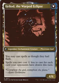 MTG Heliod, the Radiant Dawn Normal NM March of the Machine Magic 17 - Image 2