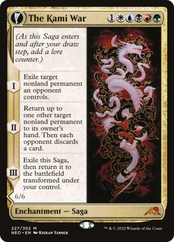 The Kami War // O-Kagachi Made Manifest - NEO #227 | NORMAL | NM | MTG - Image 1