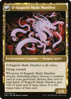 The Kami War // O-Kagachi Made Manifest - NEO #227 | NORMAL | NM | MTG - Image 2