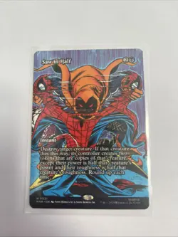Saw in Half (Borderless) Marvel Universe Eternal-Legal Regular - Image 1
