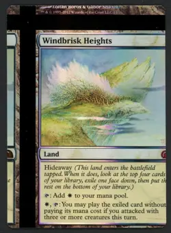 ***FOIL Windbrisk Heights NFC Miscut*** MTG FTV Lands Magic Kid Icarus - Image 1