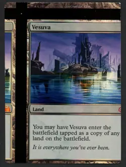 ***FOIL Vesuva NFC Miscut*** MTG FTV Lands Magic Kid Icarus - Image 1