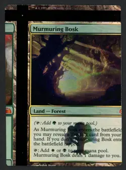 ***FOIL Murmuring Bosk NFC Miscut*** MTG FTV Lands Magic Kid Icarus - Image 1