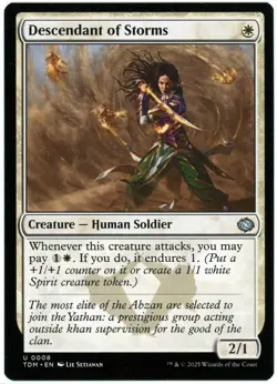 Descendant of Storms - 0008 - Tarkir Dragonstorm - MTG - NM/M - Image 1