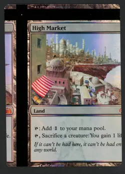 ***FOIL High Market NFC Miscut*** MTG FTV Lands Magic Kid Icarus - Image 1