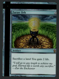 ***FOIL Zuran Orb NFC Miscut*** MTG FTV Relics Magic Kid Icarus - Image 1