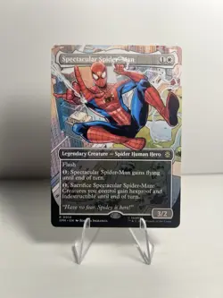 MTG Spectacular Spider-Man (0014) *Non-Foil* Borderless Spider-Man SPM NM/MT - Image 1